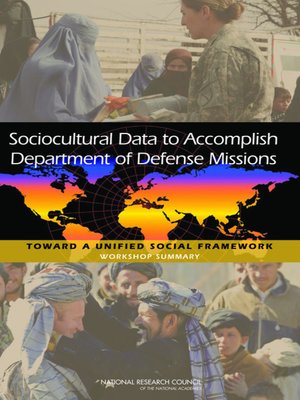 cover image of Sociocultural Data to Accomplish Department of Defense Missions